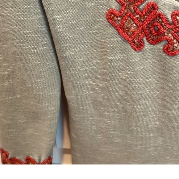 Free People ⭐️dress with orange embroidery - Picture 6 of 10